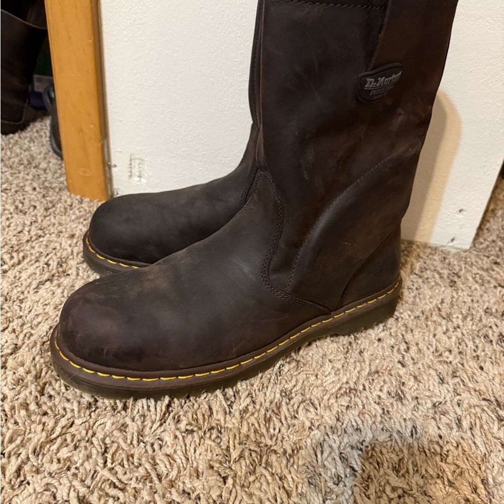 Dr. Martens Men's Industrial Steel Toe Boots - Picture 3 of 7